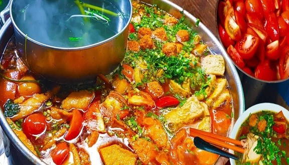 Bún Riêu Cua Tóp Mỡ Mọc Tôm - Triều Khúc