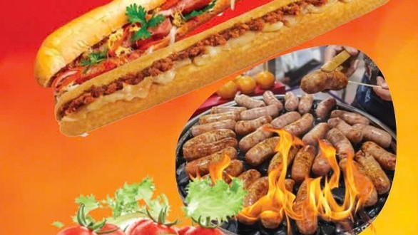 Tiệm Bánh Mì Que Cô Liên - Lạp Xưởng Nướng Đá