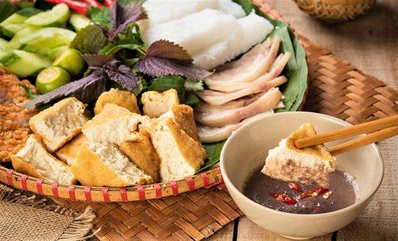Bún Đậu Mắm Tôm & Bún Đậu Dồi Nếp - Chung Cư CARILON Tân Bình