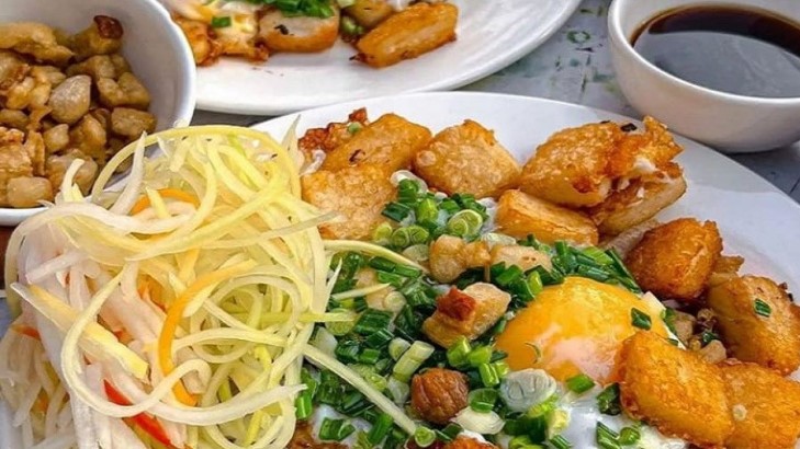Bột Chiên Hồ Lô - Nui Chiên & Mì Nui Xào Bò Trứng