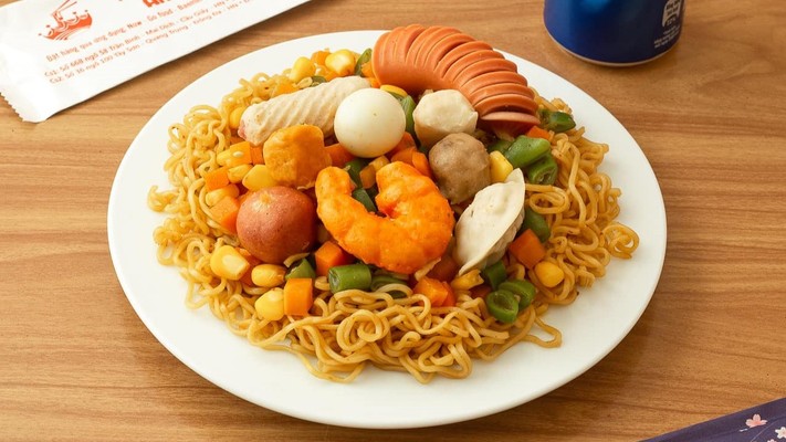 Mỳ Trộn Indomie & Trà Tắc Khổng Lồ - An Dương Vương