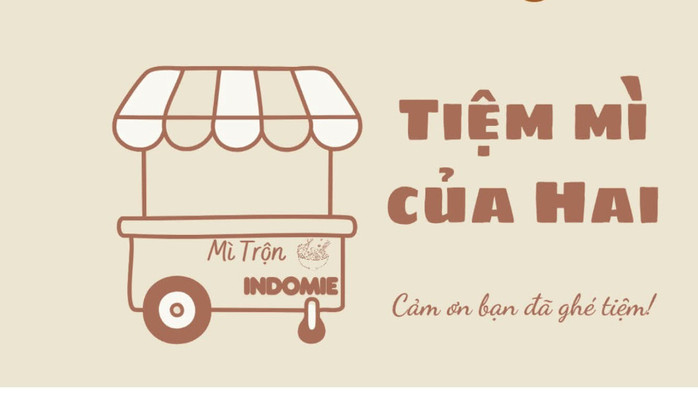 Tiệm Mì Của Hai - Mì Trộn Indomie - KDC An Bình