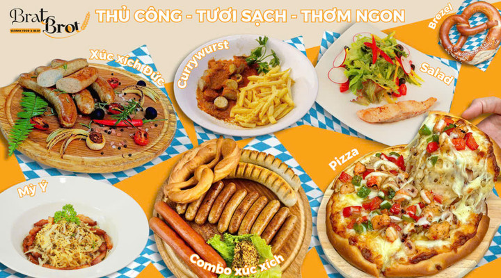 BratBrot - Pizza & Xúc Xích Đức - 29 Vũ Văn Dũng