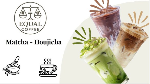EQUAL COFFEE - MATCHA & HOJICHA