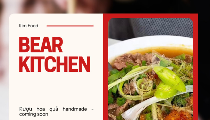 Bear Kitchen - Bún Bò Chua Cay - Hoàng Ngân