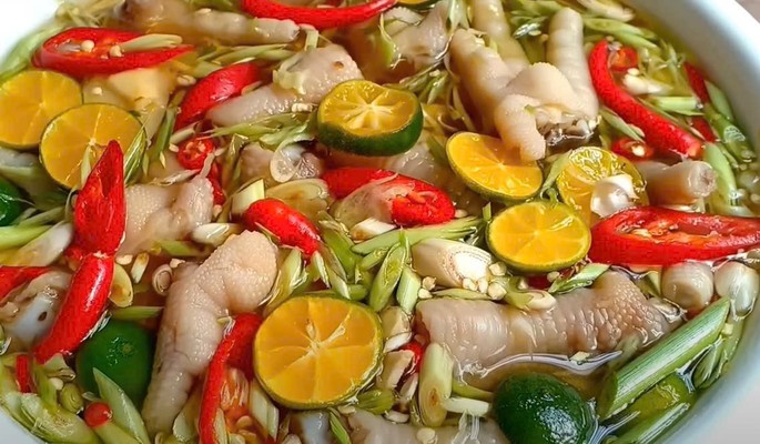 Chân Gà Sả Tắc Mẹ Nấm