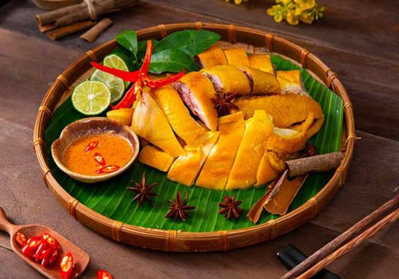 Gà Ủ Muối Đạt Béo Gò Vấp