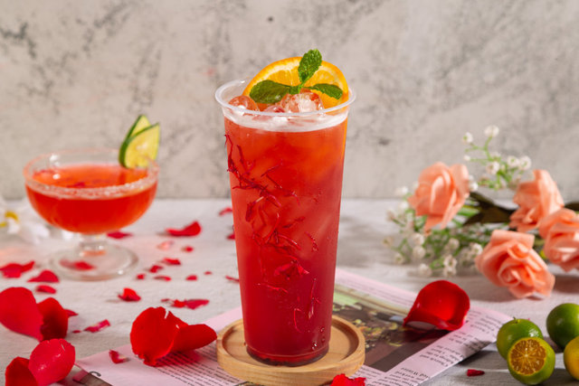 Tiệm Trà Xứ Nẫu - Bánh Tráng Trộn