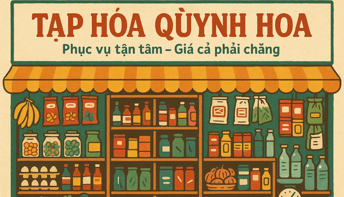 Quỳnh Hoa - Tạp Hoá - Hoàng Hoa Thám