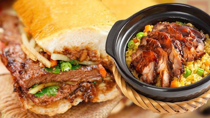 Bami King - Bánh Mì Bò Nướng & Cơm Thố - Quang Trung