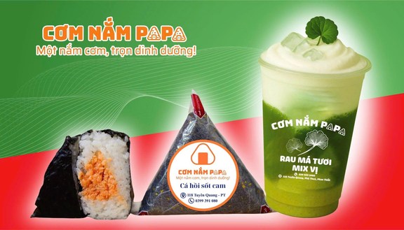 Cơm Nắm PaPa & Rau Má Mix - Tuyên Quang