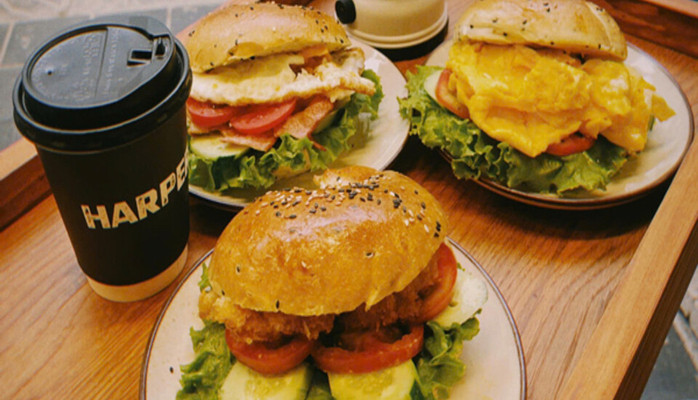 Harper Senven - Bagel Tròn Gà Chiên - 90 Bà Triệu