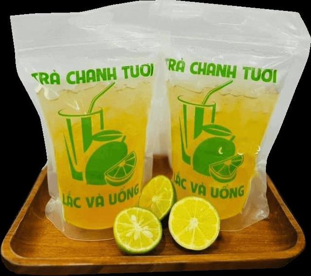 Trà Chanh Bụng Béo - Trà Chanh Tươi Túi Zip - Hùng Vương