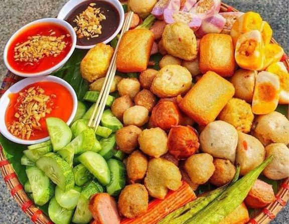 Ăn Vặt Tiểu Bảo - Cá Viên Chiên Mắm