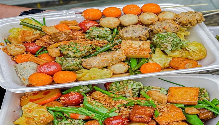 Bò Ní - Cá Viên Chiên & Mỳ Trộn
