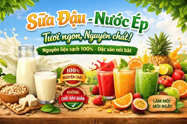 SỮA ĐẬU - 06 CHU VĂN AN