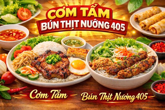 Cơm Tấm & Bún Thịt Nướng 405