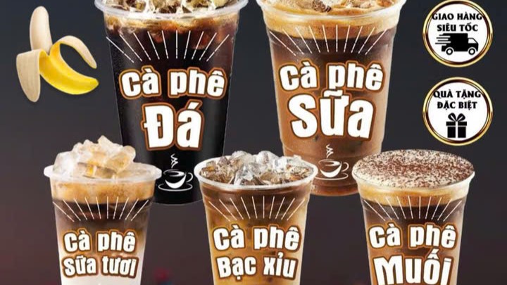 Cà Phê Muối - Chuối Coffee - Trưng Nữ Vương