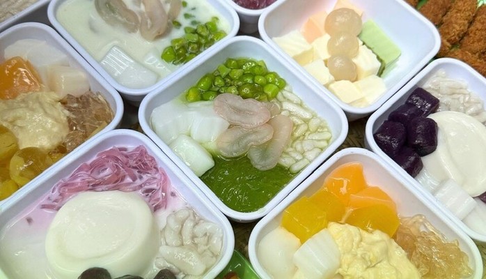 Vahi Chè Ít Ngọt - Kem Bơ Dừa, Tàu Hũ Khoai Tím & Đồ Ăn Vặt - 80 Dương Khuê
