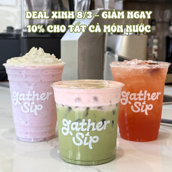 Gather Sip Coffee And Tea