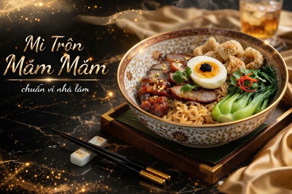 Ăn Vặt Măm Măm - Mì Trộn & Trà