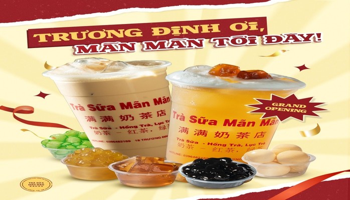 Trà Sữa Mãn Mãn - Trương Định