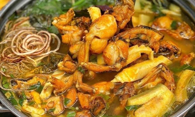 Lẩu Ếch Chip Bông - 8 Ngõ Mai Hương