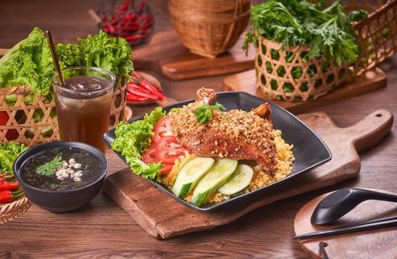 Cơm Gà Xối Mỡ - Trường Phát - Thạch Lam
