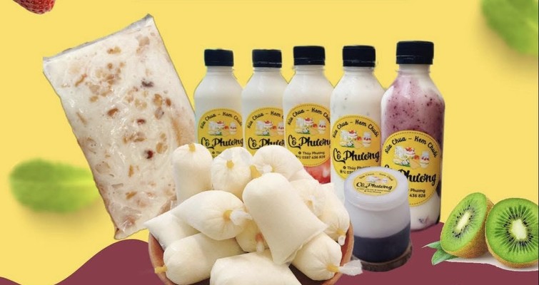 Sữa Chua Kem Chuối Cô Phương - Biên Hòa
