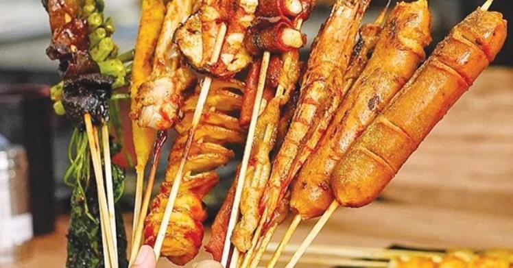 Xiên Nướng & Mì Trộn - Sushi Quán