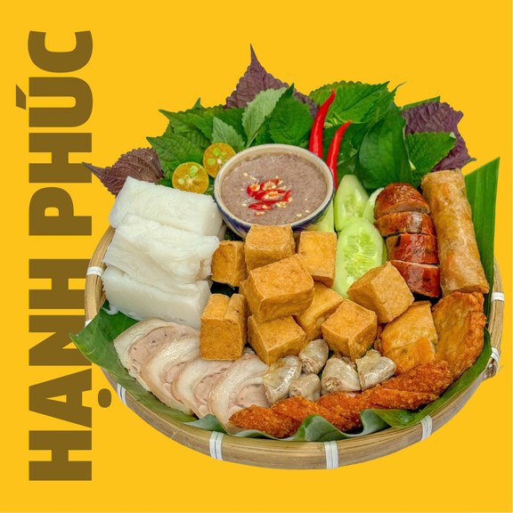 Bún Đậu Mắm Tôm Hạnh Phúc - Vườn Chuối