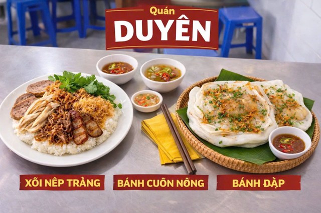 Quán Duyên - Bánh Cuốn Nóng & Xôi Mặn Sài Gòn