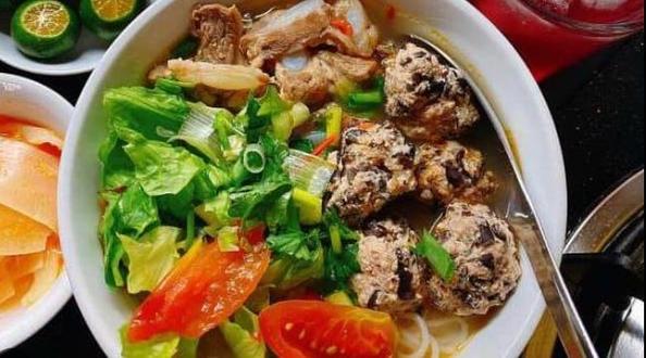 Bún Sườn Mọc Thịt Ngọc Bích