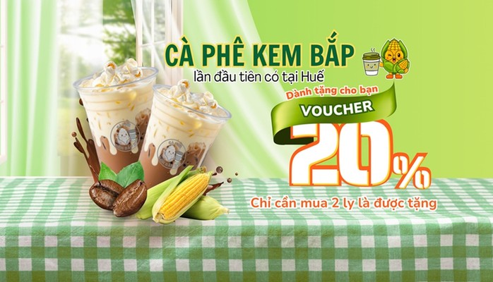 Cà Phê Kem Bắp 3T - Cafe Muối, Matcha & Trà Sữa - 102 Bùi Thị Xuân