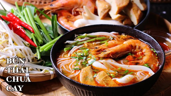 Bún Thái Chua Cay Nhà Làm - Nguyễn Hội