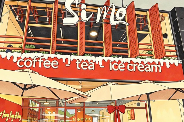 Si Mơ Coffee - кофе - 커피
