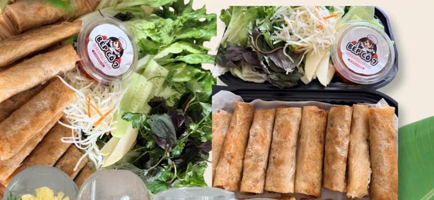 Bếp Cô 7 - Ram Cuốn Cải & Nước Ép Trái Cây Nguyên Chất