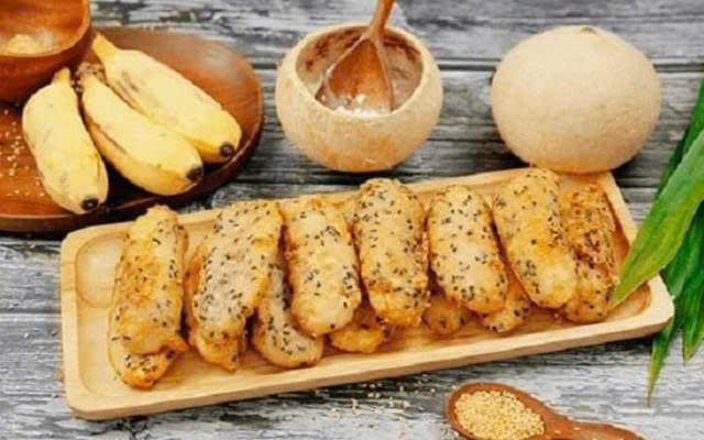 Chuối Chiên Chị Bé - Khoai Mỡ & Khoai Lang Lắc - Chiêu Liêu