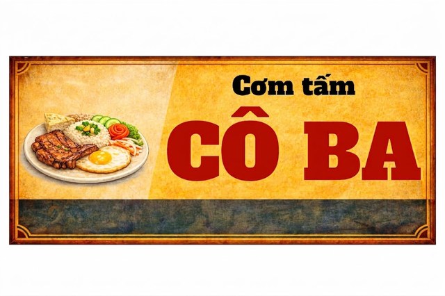 CƠM TẤM CÔ BA - Bà Triệu