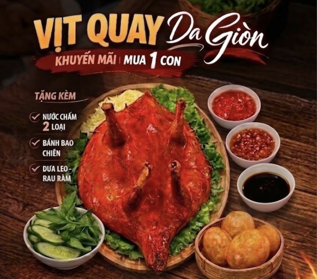 Vịt Quay Da Giòn Sóc Trăng - Đường 30/4