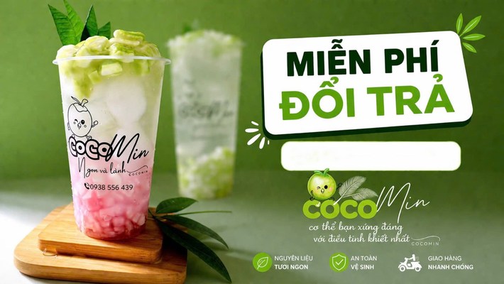 Sữa Dừa, Nước Dừa Trân Châu Dừa & Drink Healthy - Cocomin