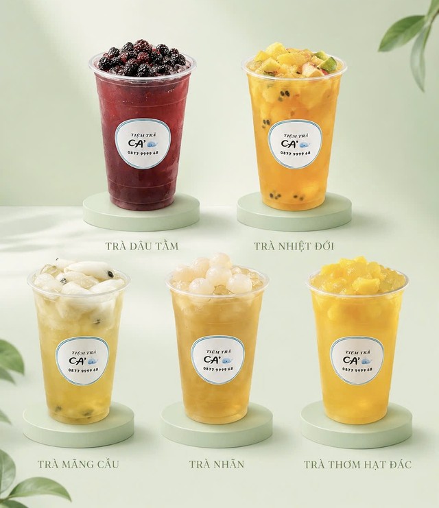 Tiệm Trà Trái Cây Tươi - Nhà Cá - Quốc Lộ 1A