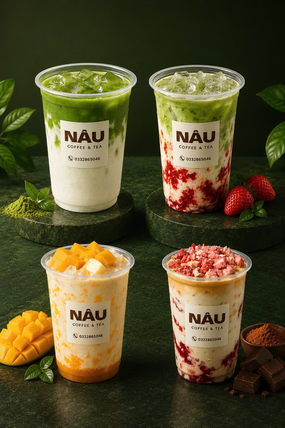 Nâu Matcha & Cacao - Mậu Thân 1