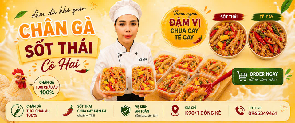 Chân Gà Sốt Thái Cô Hai - Đồng Kè