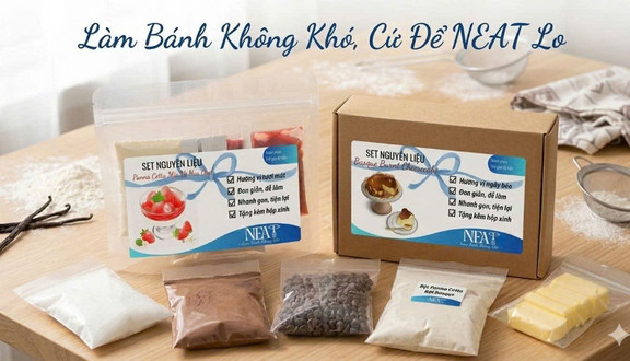 NEAT - DIY BAKING SET - NGUYỄN ĐỨC CẢNH
