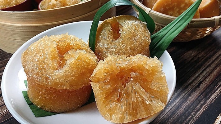 Pé Pò - Bánh Bò Có Nhân & Khoai Mì Quết