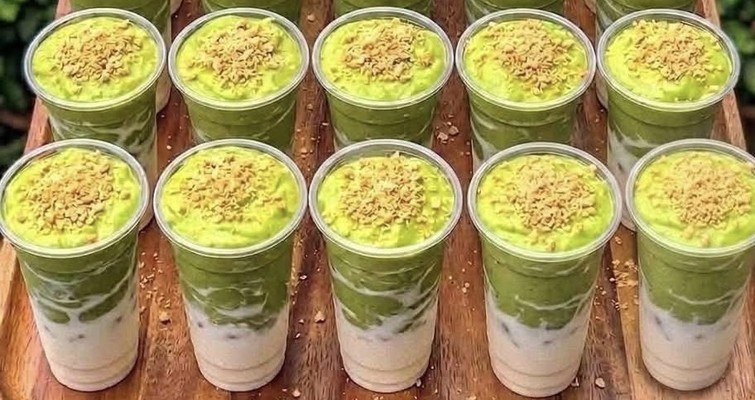 An Bơ - Bơ Già Dừa Non, Dừa Xiêm Trân Châu & Trà Chanh Quảng Đông