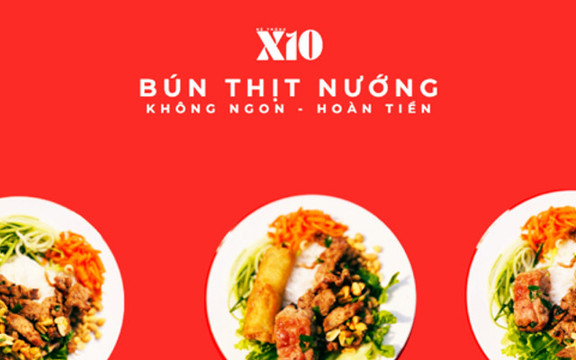 Bún Thịt Nướng X10 - Đường Số 12
