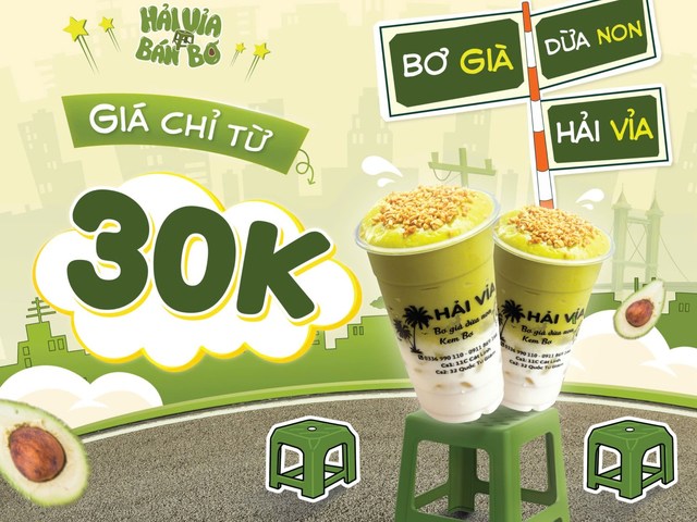 Bơ Già Dừa Non - Hải Vỉa - Tân Bình