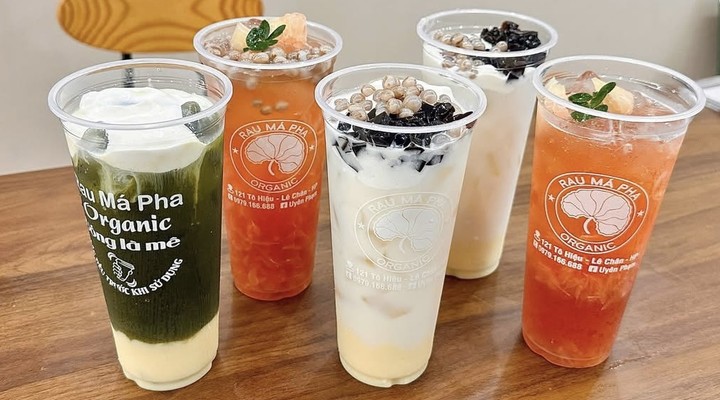 Rau Má Pha Organic - 121 Tô Hiệu